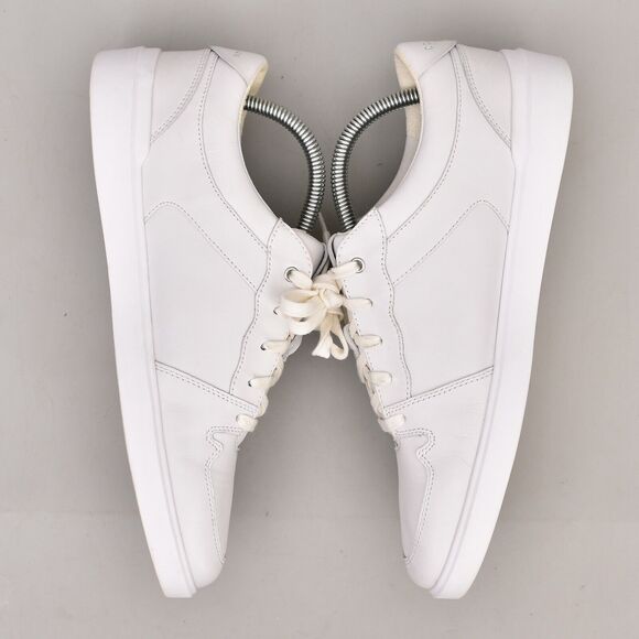 COLE HAAN WOMEN'S 9.5 GRAND CROSSCOURT WHITE LEATHER TENNIS SNEAKERS W26195 - Picture 7 of 11